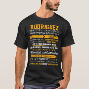 T-shirt RODRIGUEZ complètement inexplicable