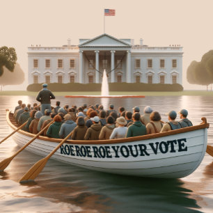 T-shirt Roe Roe Roe Votre Vote