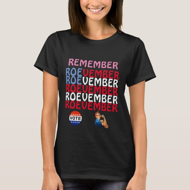 T - SHIRT ROEVEMBER (Vorderseite)