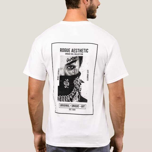 T-shirt Rogue Aesthetic Urban Veil (Dos)