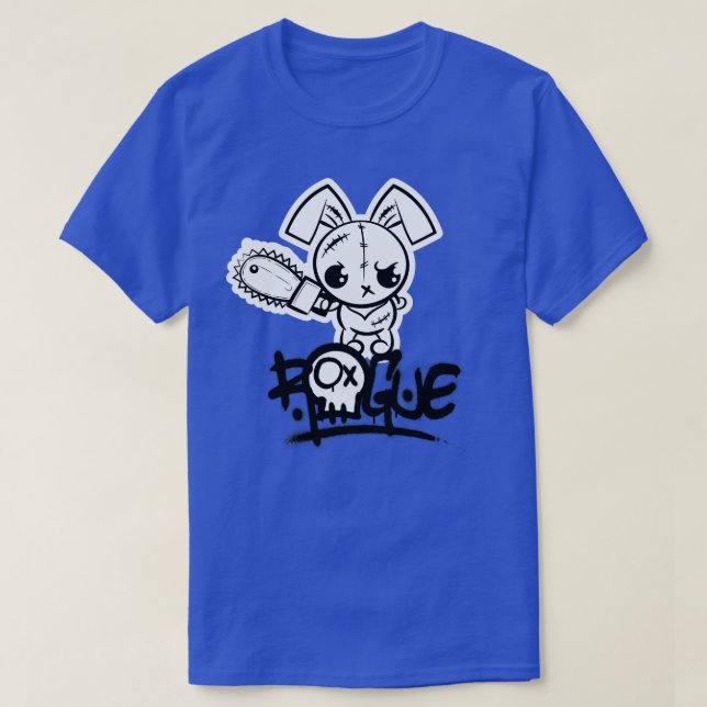 T-shirt Rogue Voo Bunny Monstre Mignon (Design devant)