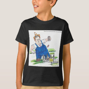 T-shirt Roi Christie & GW Bridge Drôle