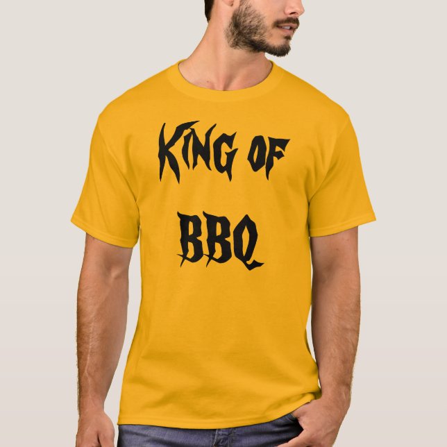 T-shirt Roi de BBQ (Devant)