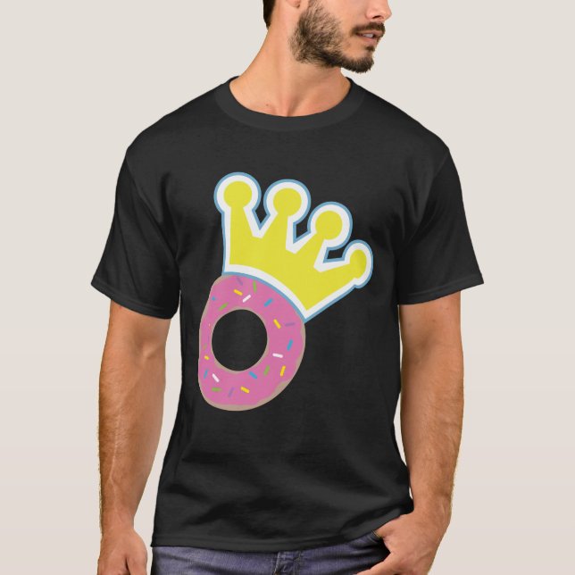 T-shirt Roi de beignet (Devant)