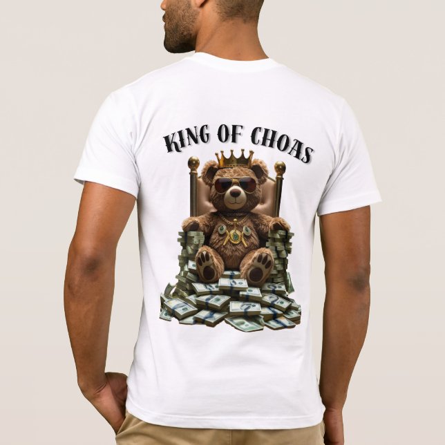 t-shirt roi de choas, haute qualité (Dos)