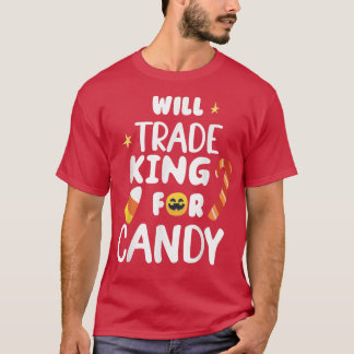 T-shirt Roi de commerce de bonbons amusant correspondant H