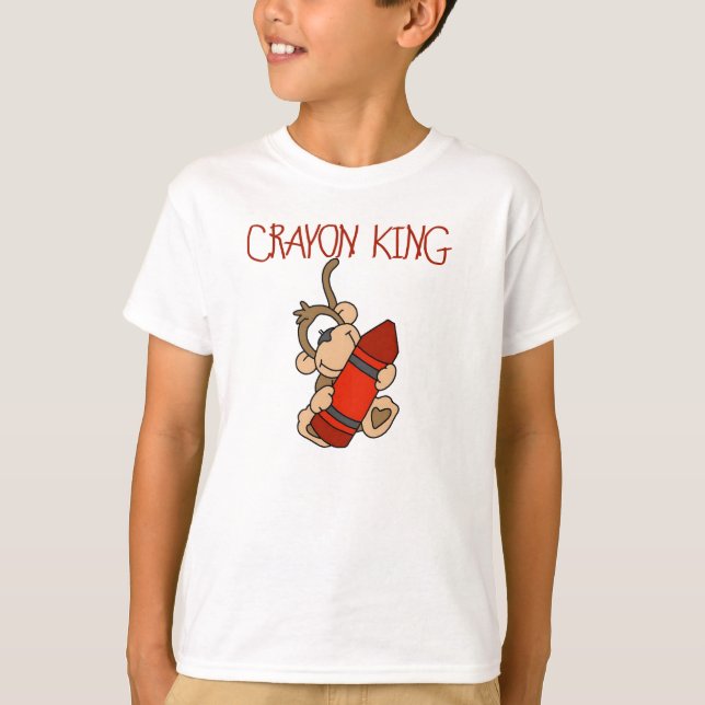 T-shirt Roi de crayon (Devant)