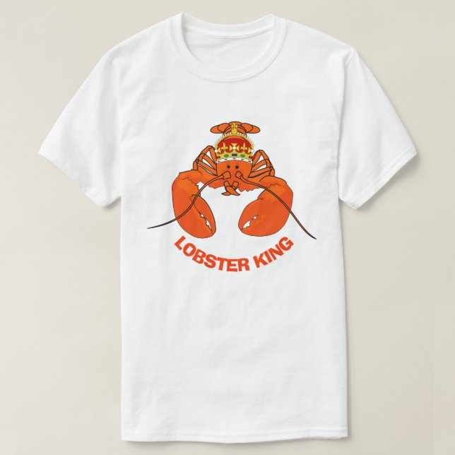 T-shirt Roi de homard (Design devant)