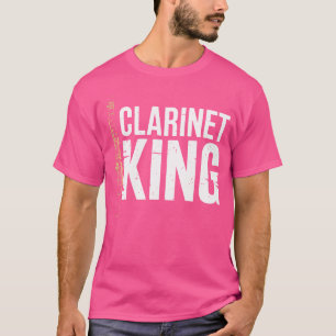 T-shirt Roi de la Clarinette Joueur de Clarinette Orchestr
