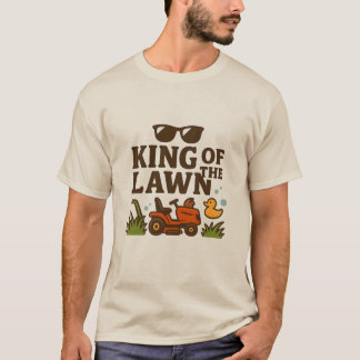 T-shirt Roi de la pelouse – Édition Papa