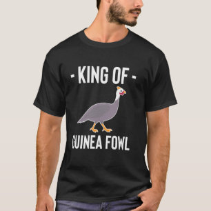 T-shirt Roi de la pintade poulet oiseau