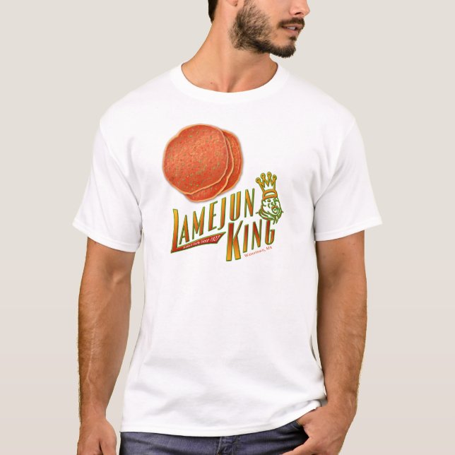T-shirt Roi de Lamejun, chef de pizza arménienne ! (Devant)