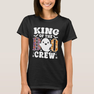 T-shirt Roi de l'équipe Boo Drôle Fantôme Costume d'Hallow