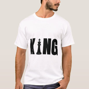 T-Shirt Roi d'Échecs pour Hommes