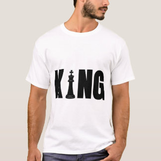 T-Shirt Roi d'Échecs pour Hommes