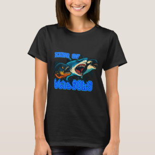 T-shirt Roi des ciseaux PNG, Requin agressif Piranha Orc