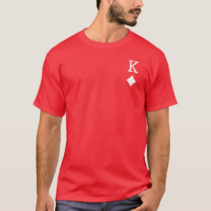 T-shirt Roi des diamants - Jouer le symbole de carte