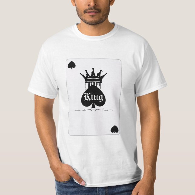 T-shirt Roi des pique (Devant)