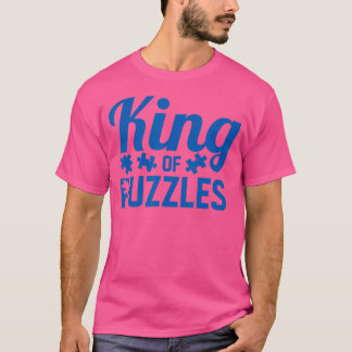 T-shirt Roi Des Puzzles Drôle Morceau De Puzzle Amoureux T