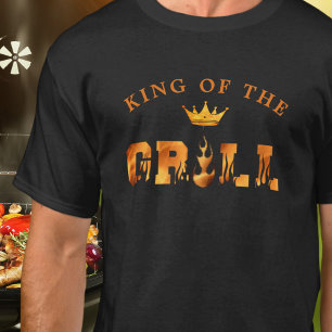 T-shirt Roi du barbecue-grill