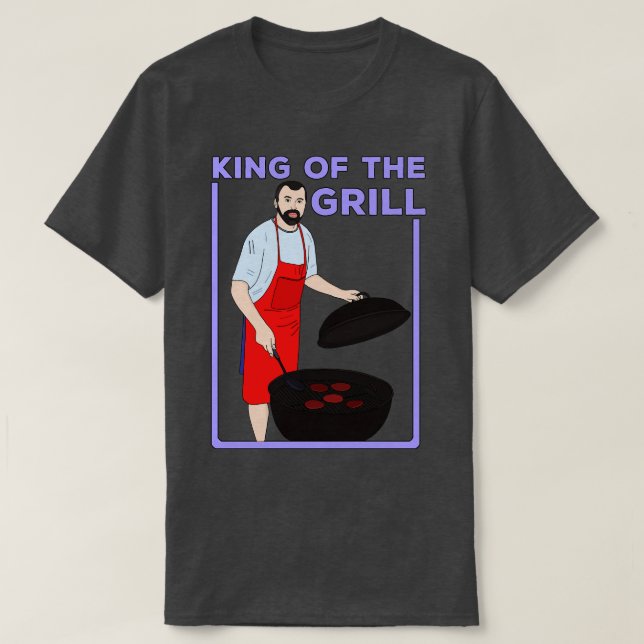 T-shirt Roi du Grill (Design devant)