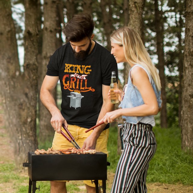 T-shirt Roi du grill (Créateur téléchargé)