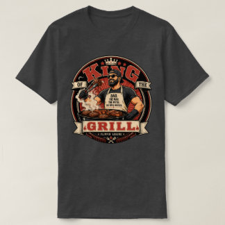 T-Shirt Roi du Grill | Fête des Pères Grillades