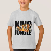 T-Shirt Roi du Jungle Garçons Tigre