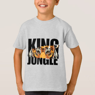 T-Shirt Roi du Jungle Garçons Tigre