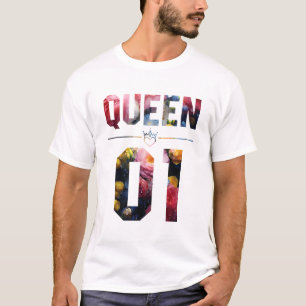 T-shirt Roi et reine des fleurs 01