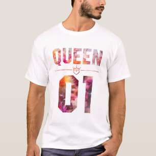 T-shirt Roi et reine des fleurs 01