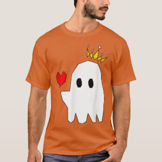 T-shirt roi fantôme de la fête en costume d'Halloween avec