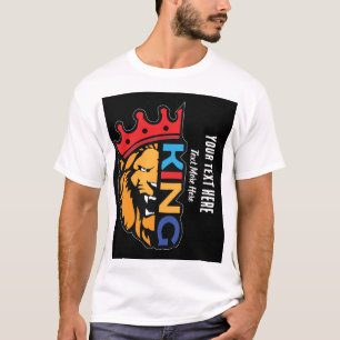 T-shirt Roi Lion – Conception d'animal de pouvoir de force