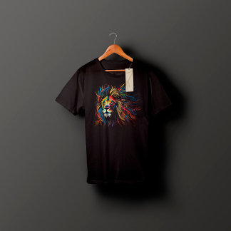 T-shirt Roi Lion vibrant