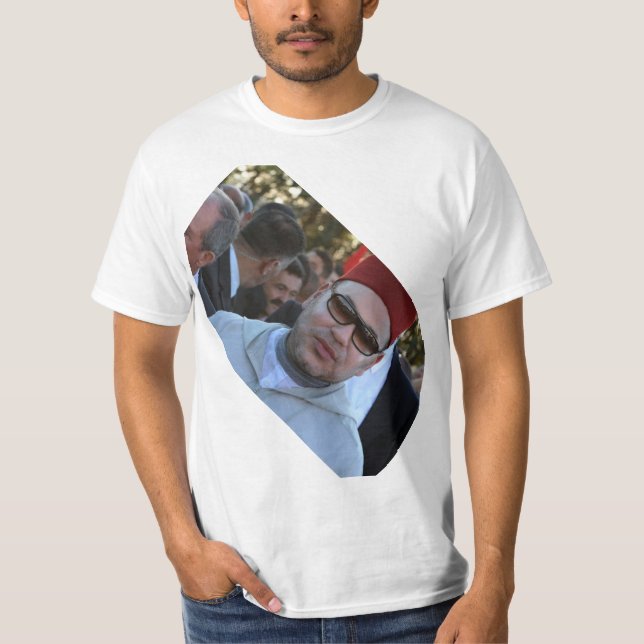 T-shirt roi mohammed vi (Devant)