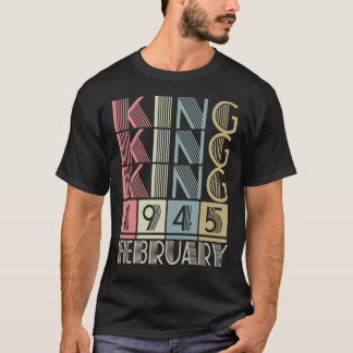 T-shirt Roi né en FÉVRIER 1945
