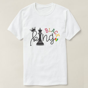 T-shirt Roi Noir - Chemise T du Mois de l'Histoire Noire