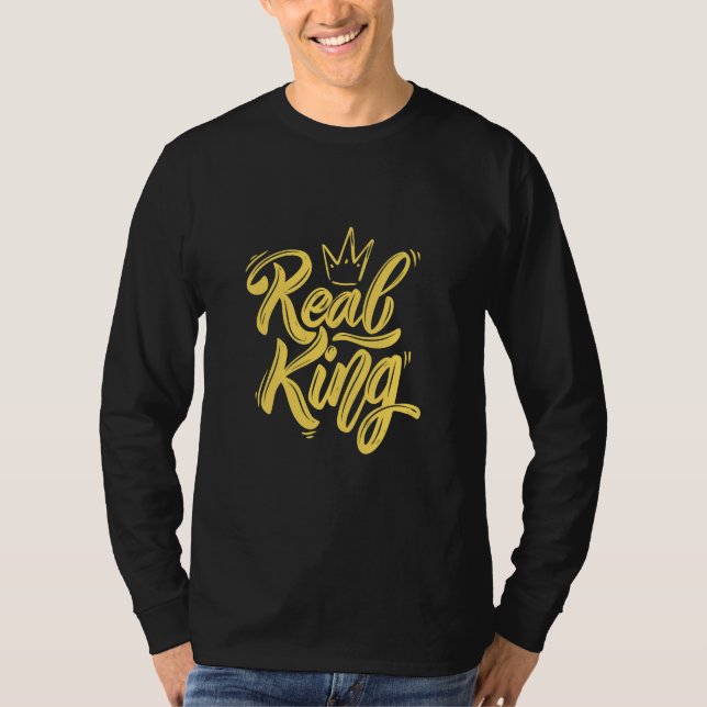 T-shirt Roi réel | Leadership audacieux (Devant)