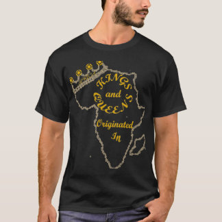 T-shirt Rois africains et Queens