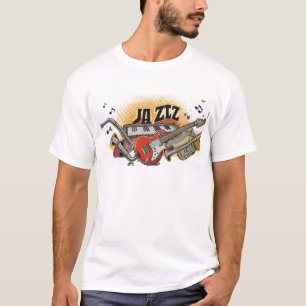 T-shirt RokcloneDesigns 2024 Art Intelligence Jazz Series