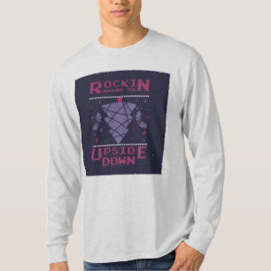 T-shirt Rokin autour de l'envers vers le bas Long Sleeve h