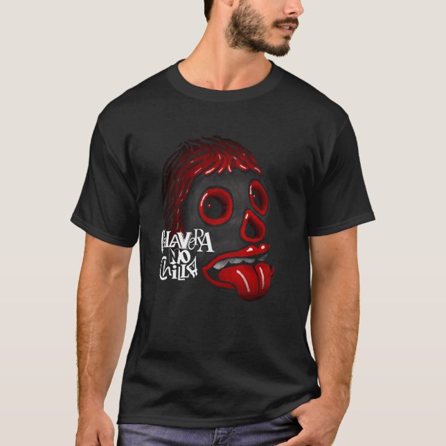 T-shirt Rolinga Skull (Devant)