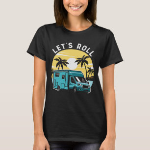 T-shirt Roll Sunset Camping