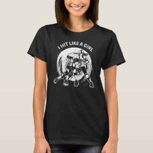 T-shirt Roller Derby Chemises Élites Pour Femmes J'Ai Touc
