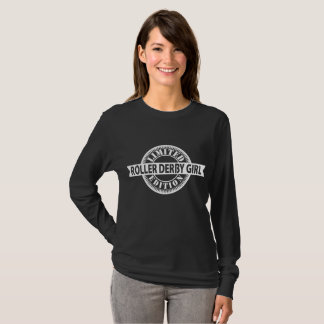T-shirt Roller Derby Girl Limited Edition, Skate Design
