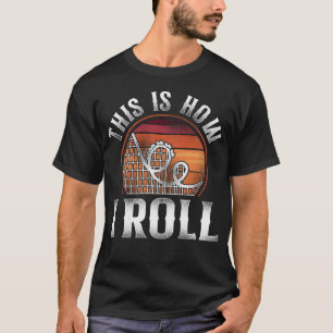 T-shirt Roller Dessous de verre Amusement Park C'Est Comme
