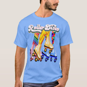 T-shirt Roller Disco Skater Rollerskating Rollersk