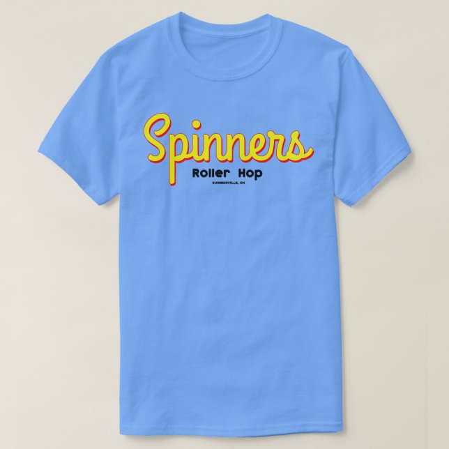 T-shirt Roller Hop de Spinners de l'après-vie (Design devant)