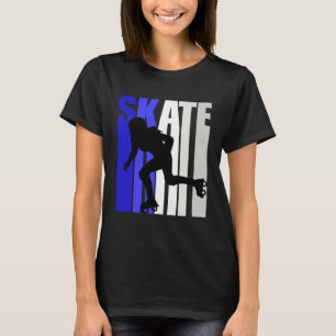 T-shirt Roller Motivationnel Patinage Aime Patiner Pour To