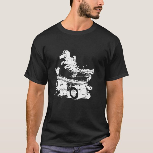 T-shirt Roller Patins Graphique 1 (Devant)